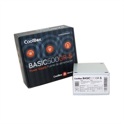 [04-ICAFA60182] Font d'alimentació SFX 500W CoolBox Basic 500GR-S