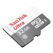 [04-MTMSDM0174] Targeta microSDHC 32GB SanDisk Ultra (Classe 10, UHS-I, + adaptador)