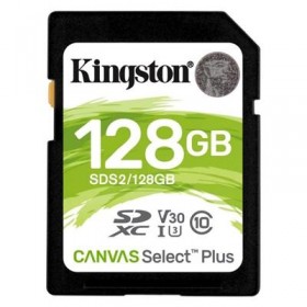 Targeta SDXC 128GB Kingston (Classe 10, UHS-I)